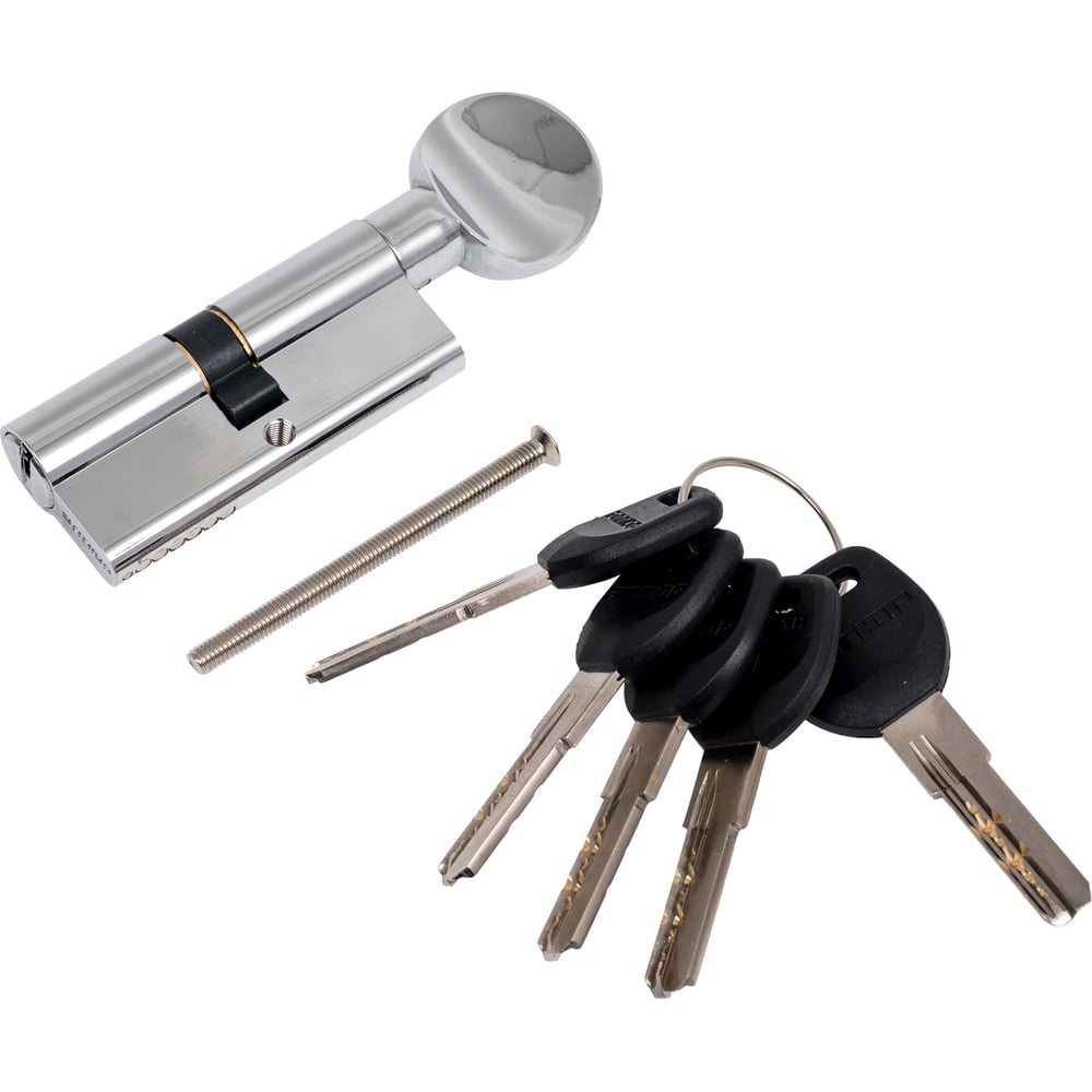 Изображение товара Цилиндровый механизм Аллюр HD FG 70-5К CP хром перфорация 35/35