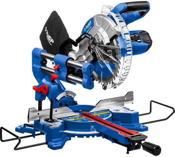 Изображение товара Торцовочная пила с протяжкой ЗУБР Профессионал ППТ-255-П