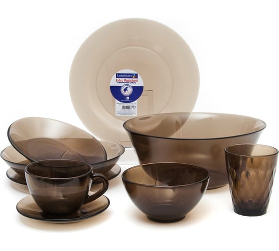 Изображение товара Набор столовый LUMINARC АМБЬЯНТЕ ЭКЛИПС 45 предметов L5181