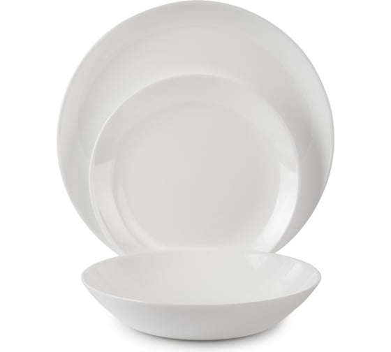 Изображение товара Набор столовый LUMINARC DIWALI WHITE 18 предметов V6724