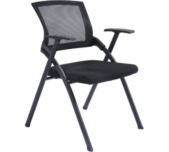 Изображение товара Стул офисный ALSAV ткань/сетка, черный AL 854V 00000013