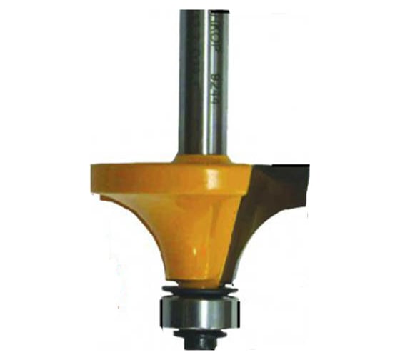 Изображение товара Фреза кромочная калевочная (57.1x29 мм; r22.2; хвостовик 12 мм) Энкор 10543