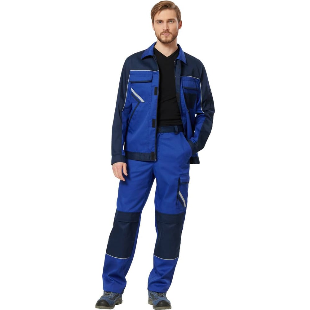Изображение товара Куртка Эксперт Спецодежда Мегаполис василек синий 64-66 мужская