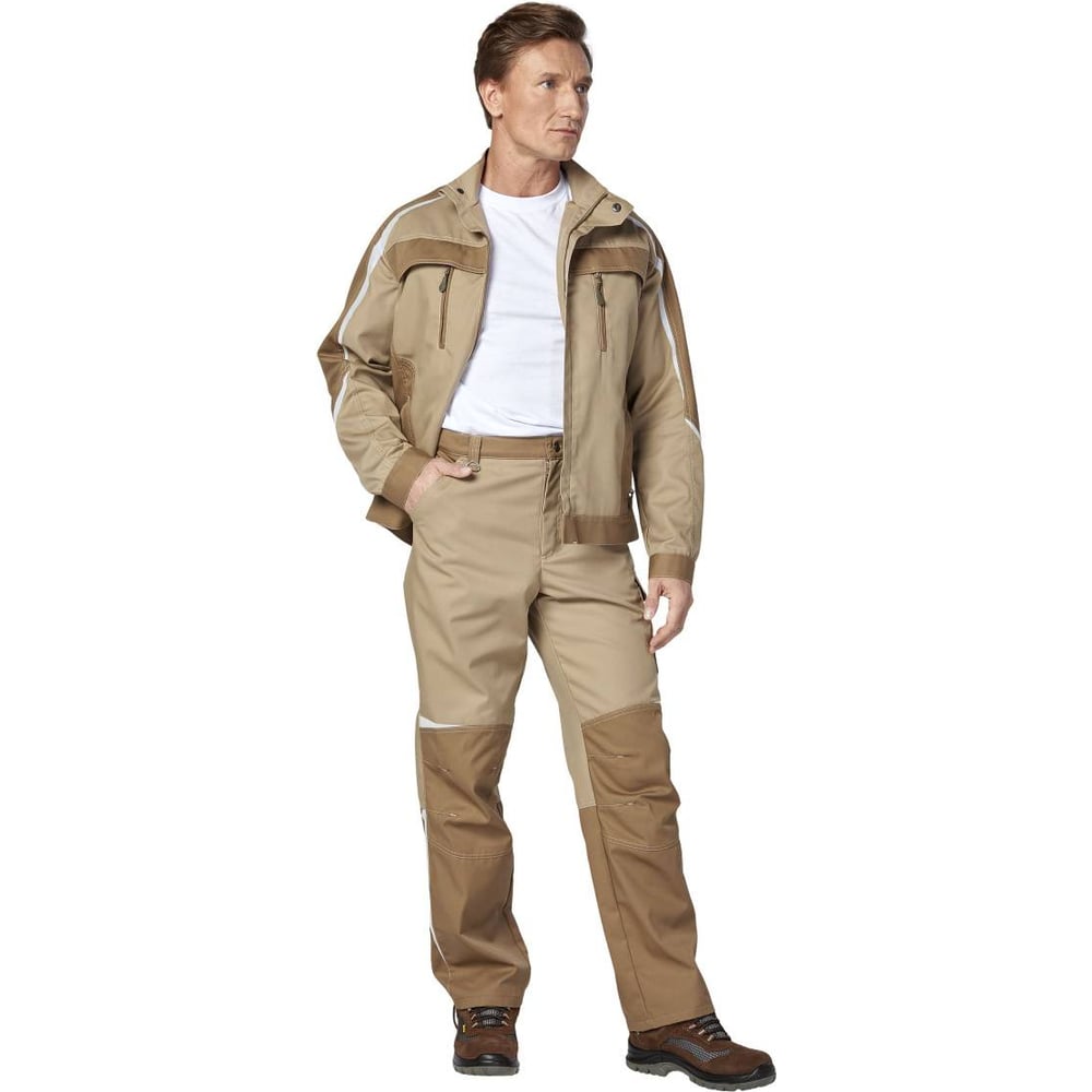 Изображение товара Костюм спецодежда Эксперт Спецодежда Финикс бежевый 48-50, рост 194-200 см