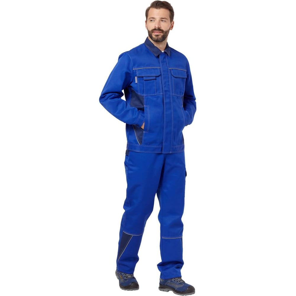 Изображение товара Костюм Эксперт Спецодежда Страйк 2 василек/т.синий р. 44-46, рост 158-164 6446000152402