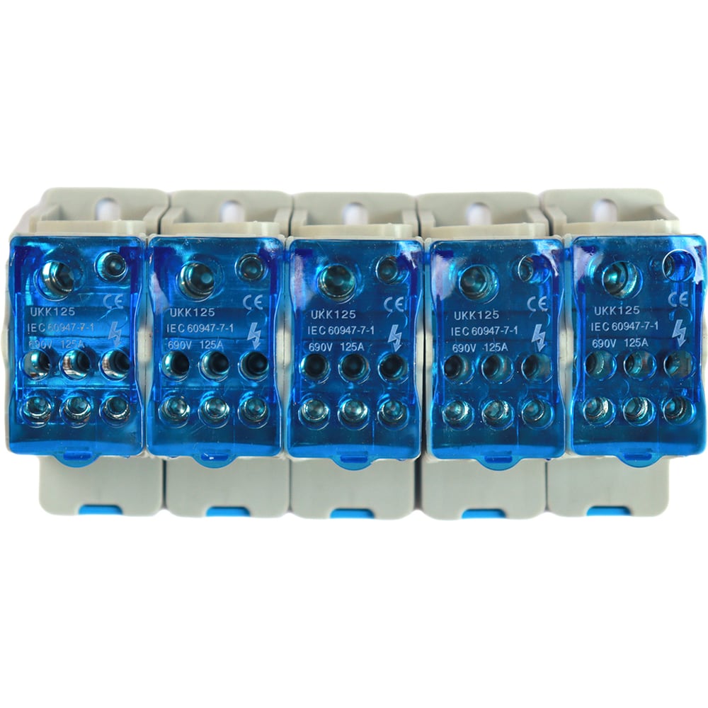 Изображение товара Блок распределительный CB41010 APEX на DIN-рейку 125A