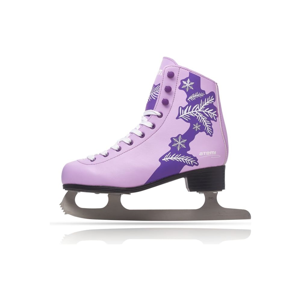 Изображение товара Фигурные женские коньки ATEMI FROST-MP р.39 розово-фиолетовые средний уровень