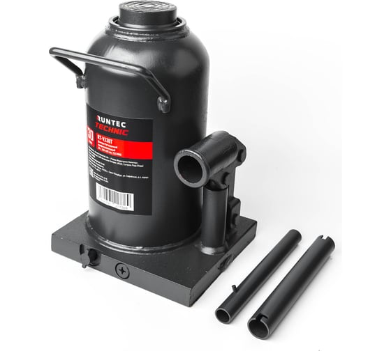 Изображение товара Домкрат бутылочный профессиональный RUNTEC 30 т, 255-455 мм TECHNIC RT-VJ30T