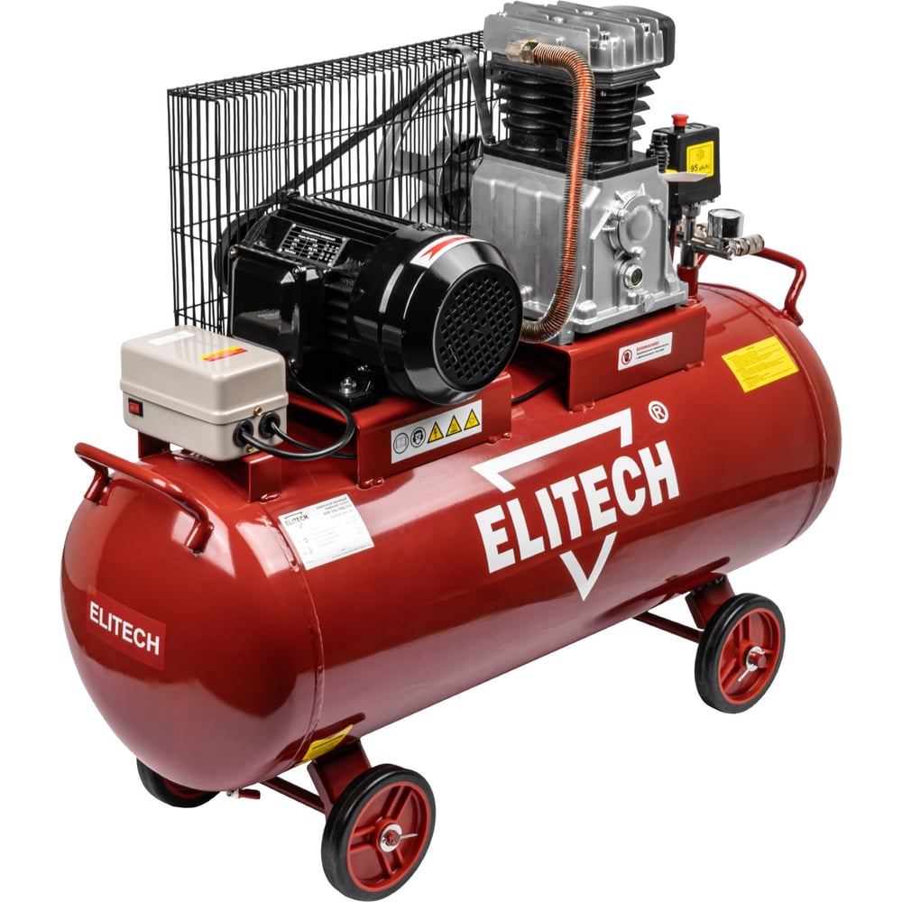 Изображение товара Компрессор Elitech КПР 100/550/3.0 550 л/мин 3кВт 100л