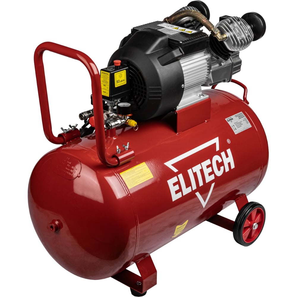 Изображение товара Компрессор ELITECH КПМ 360/100 E0503.005.00 полупрофессиональный с ресивером 100л