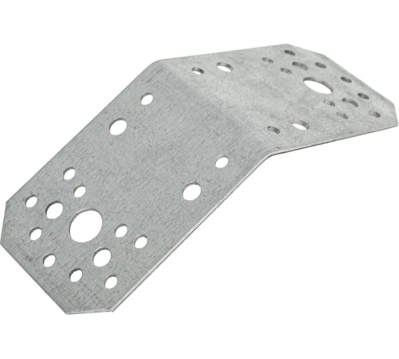 Изображение товара Уголок крепежный ЖЕСТЬ 2 мм, 90x90x65 мм, под углом 135 градусов, этикетка УТ-00011745