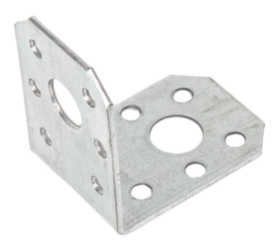 Изображение товара Уголок крепежный ЖЕСТЬ усиленный, 2 мм, 50x50x35 мм, этикетка УТ-00010996