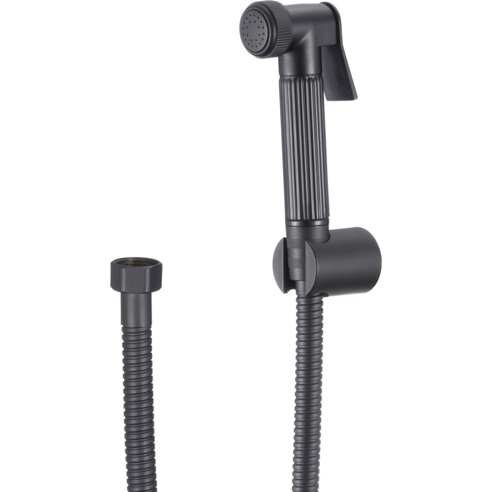 Изображение товара Гигиенический набор D-Lin (лейка, шланг, держатель) черный 20 D61038-A