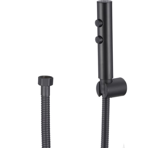 Изображение товара Гигиенический набор D-Lin (лейка, шланг, держатель) черный 20 D61039-A