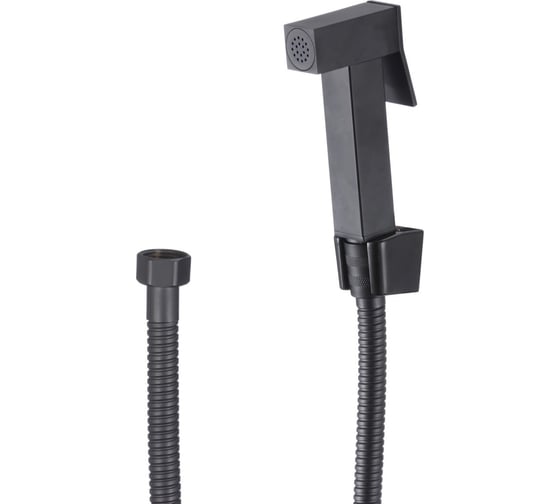 Изображение товара Гигиенический набор D-Lin (лейка, шланг, держатель) черный 20 D61044-A