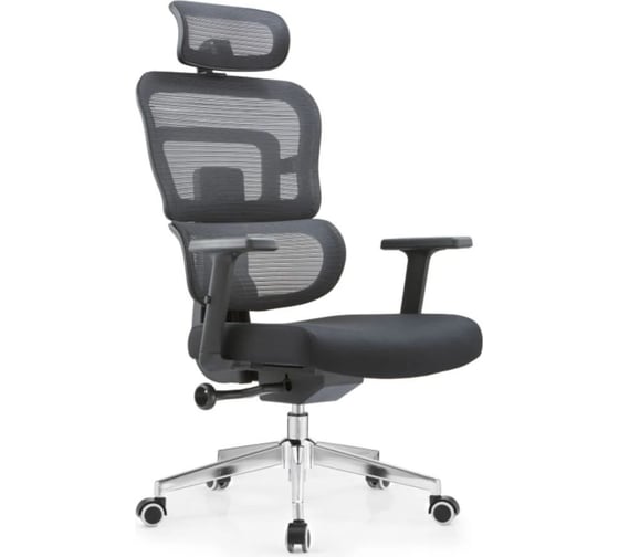 Изображение товара Кресло руководителя ALSAV ткань/сетка, черный AL 851 00000010