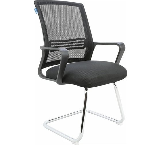 Изображение товара Кресло посетителя ALSAV ткань/сетка, черный AL 776 V 00000022