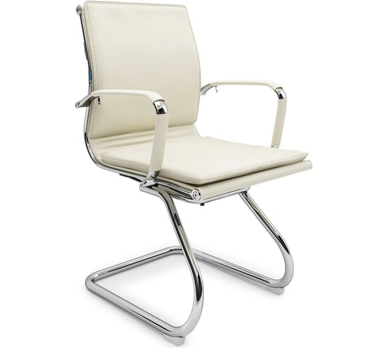 Изображение товара Кресло посетителя ALSAV экокожа, айвори AL 771 V 00000005