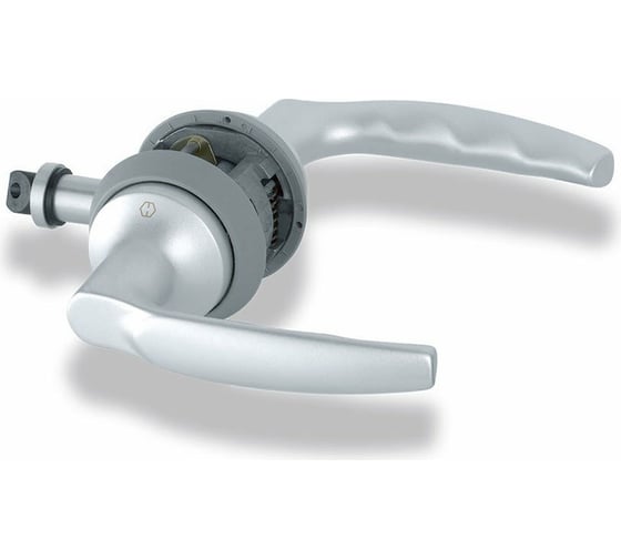 Изображение товара Замок с ручкой Hoppe HCS A1530 Atlanta KEY/KEY F1-2 серебристый 65808