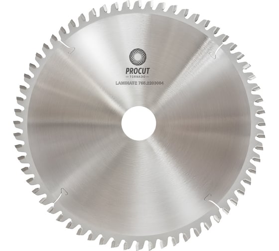 Изображение товара Диск пильный для ламината и МДФ (220x30x3.2/2.2 мм; Z=64) PROCUT 755.2203064