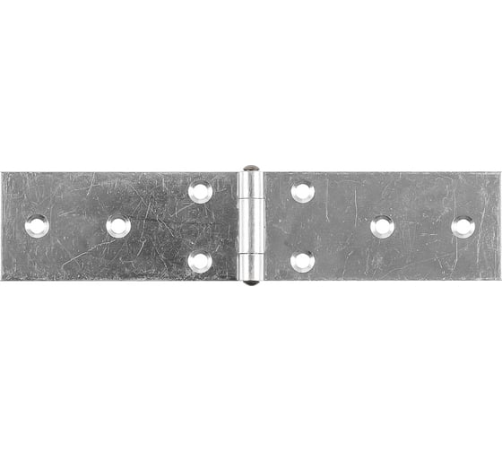 Изображение товара Широкая французская петля VORMANN 200х44х2 мм, оцинкованная, латунный штифт 00505 200 Z