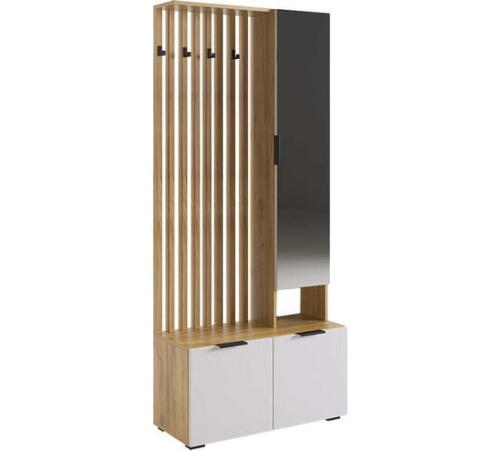 Изображение товара Прихожая Бери дуб крафт золотой/белое дерево MPR-021.2563