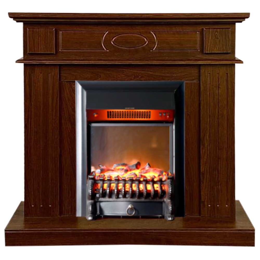 Изображение товара Напольный камин InterFlame Лестер разборный Фобос Bl орех