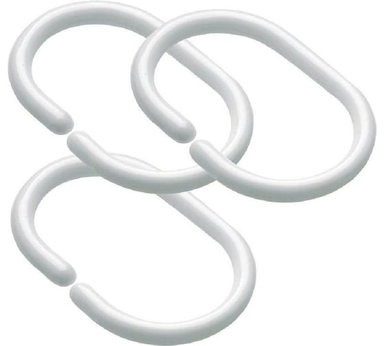Изображение товара Кольца для шторы в ванную Savol S-YLK001
