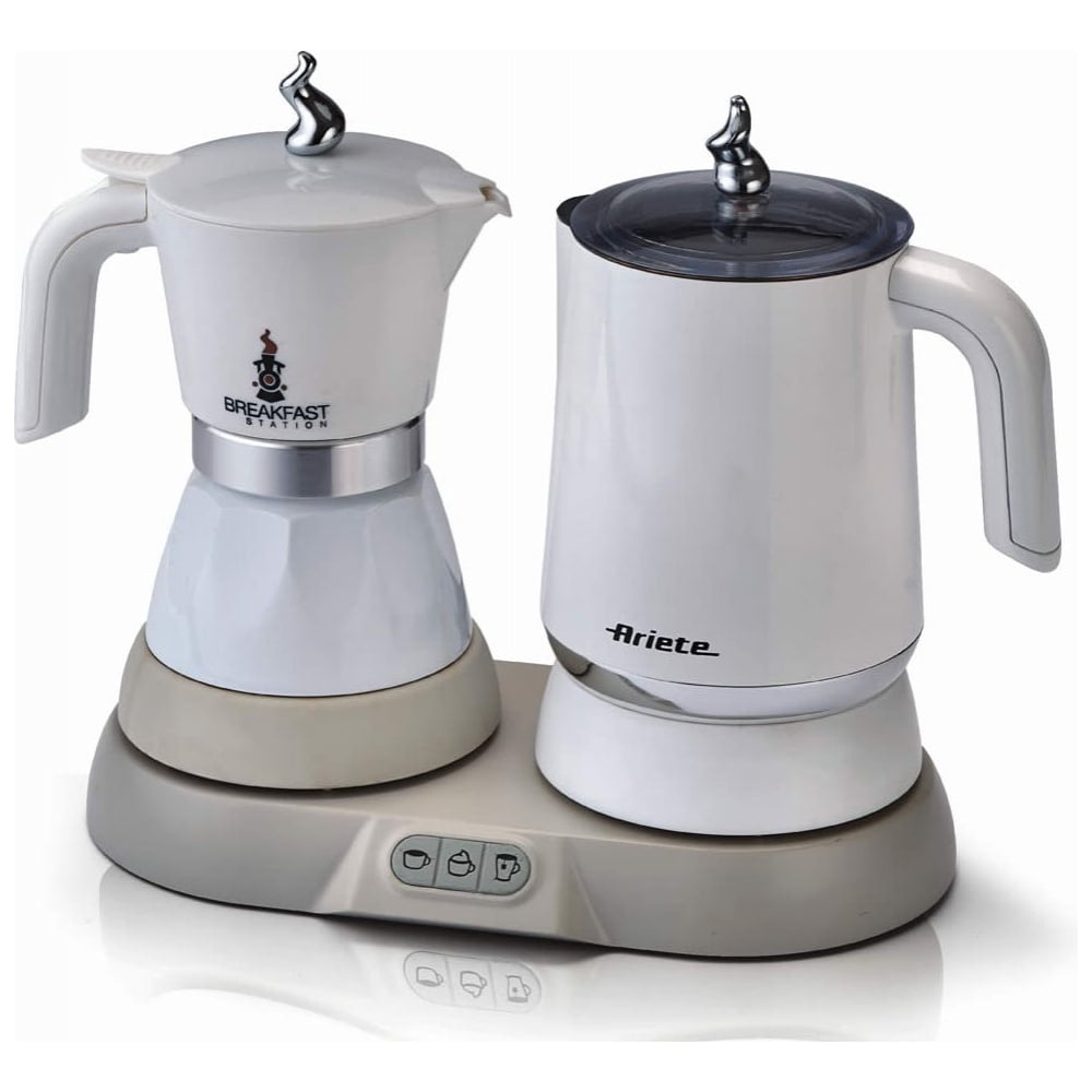 Изображение товара Гейзерная кофеварка Ariete 1344WH белая мощность 500 Вт компактная