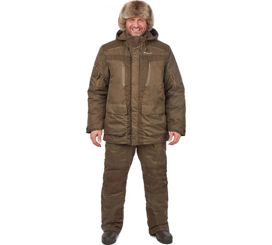 Изображение товара Костюм для охоты PRIDE Винчестер зимний -35, коричневый_р-р 44-46 рост 170-176 4610097093180