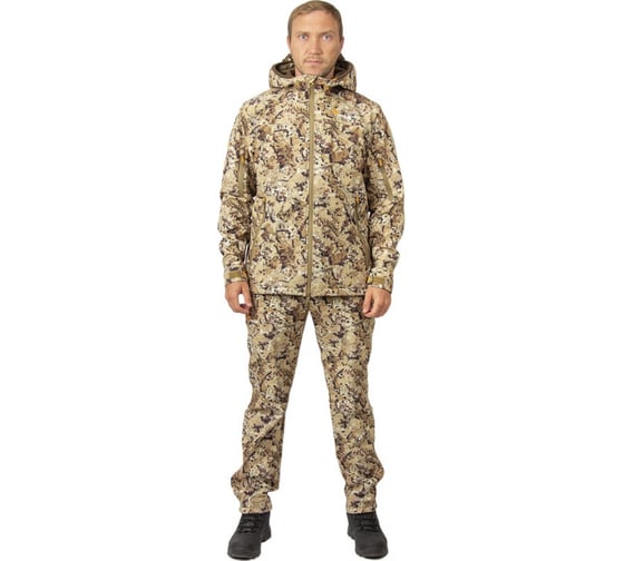 Изображение товара Костюм для охоты PRIDE Магнум софтшелл, камыш_р-р 52-54 рост 182-188 4610097085505