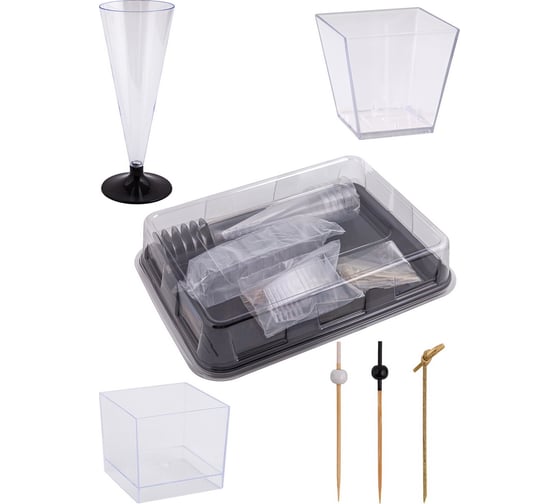 Изображение товара Набор ALMIN Собери сам Канапе на 6 персон ОП-4366