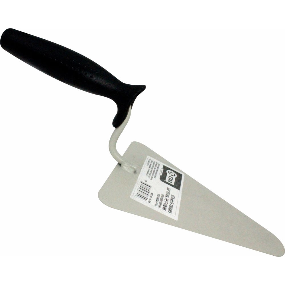 Изображение товара Кельма бетонщика ON треугольник порошковая покраска пластиковая ручка 330x150мм