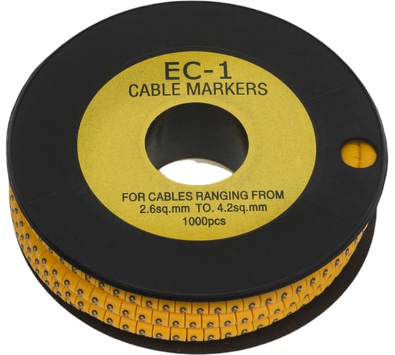 Изображение товара Маркер кабельный APEX 2,5 мм2 "3" (1000 шт.) (ЕС-1) ES31028