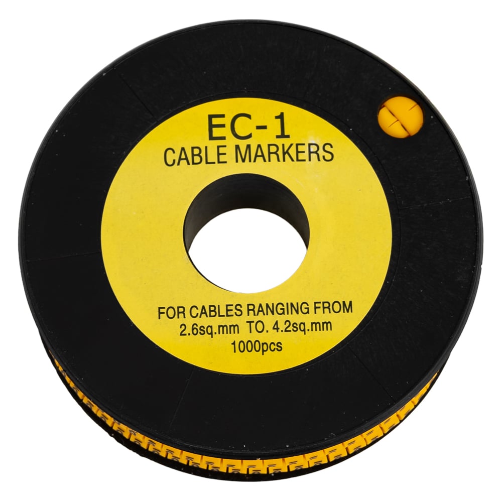 Изображение товара Маркер кабельный APEX 2,5 мм2 6 (1000 шт.) для маркировки кабелей