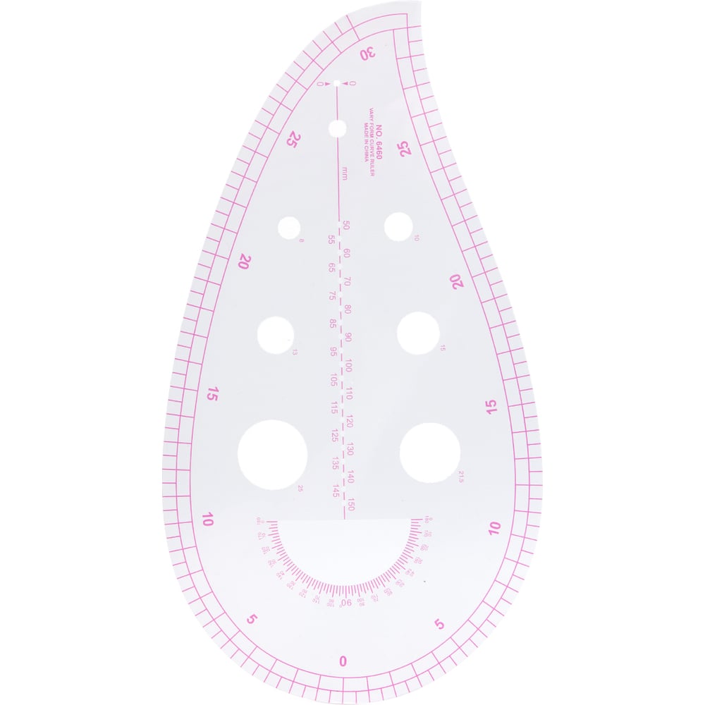 Изображение товара Лекало портновское метрическое Hobby&pro капля пройма 64x27x25 см