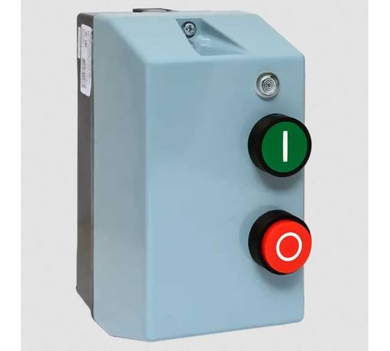 Изображение товара Пускатель в корпусе EKF КМЭ 9А 400В с РТЭ Ir-0,63-1А и индикатором IP65 ctrp-r-9-400v-1A-led