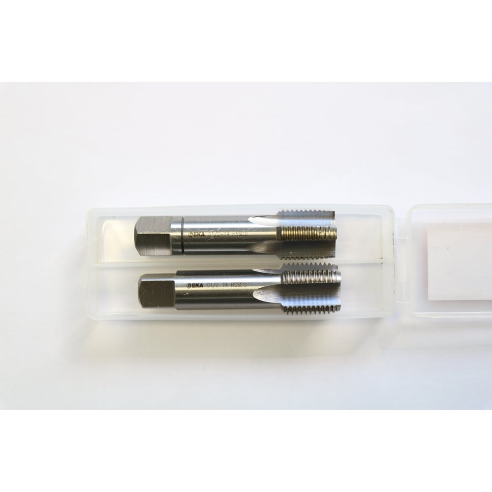 Изображение товара Метчик EKA DIN 5157 HSS-Е трубный цилиндр. G 1/2 комп.2шт. 05157 240 212