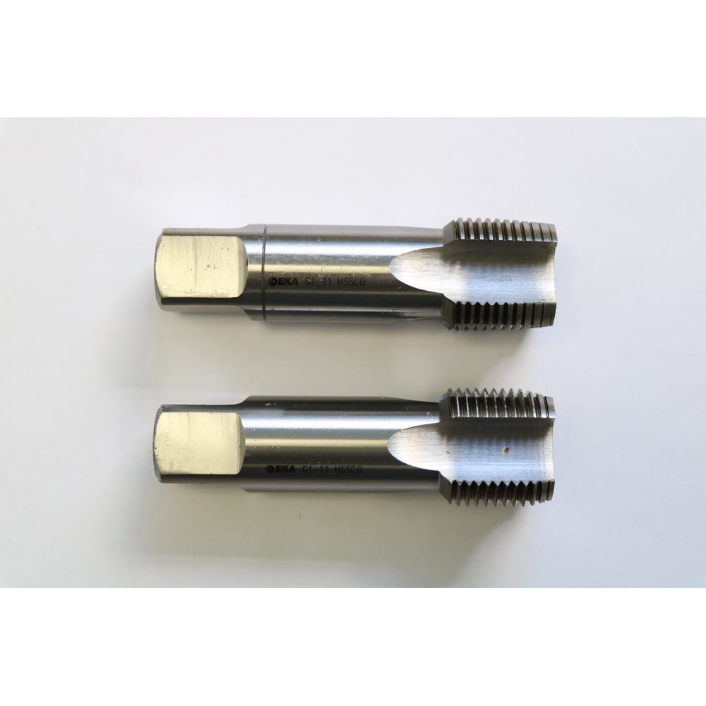 Изображение товара Метчик EKA DIN 5157 HSS-Е трубный G 1 комплект 2 шт профессиональный инструмент