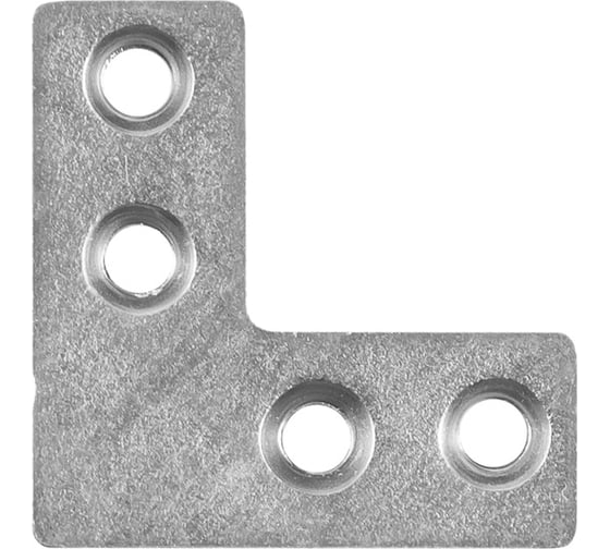 Изображение товара Мебельный уголок VORMANN плоский 25х25х10х1,5 мм, оцинкованный 00186 025 Z