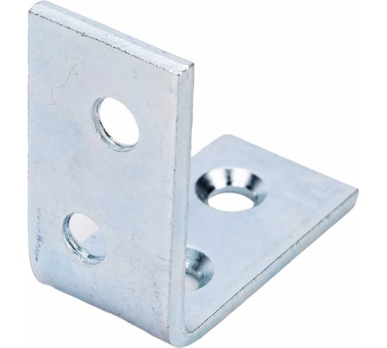 Изображение товара Усиленный уголок VORMANN 40х40х20х3 мм, оцинкованный 00182 040 Z