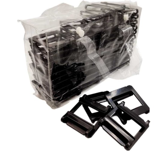 Изображение товара Замок-пряжка UVE 50 мм (One Way) (уп. 50 шт) buckle-50-oneway-pack50