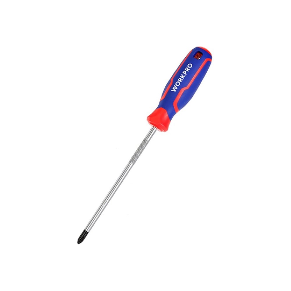 Отвертка с магнитным наконечником WORKPRO PZ1x100мм CR-V WP221036