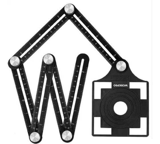 Изображение товара Линейка многоугловая измерительная WORKPRO WP269002