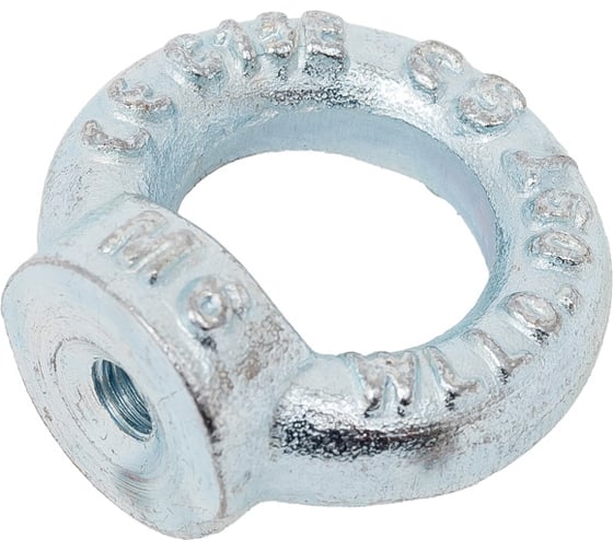 Изображение товара Рым гайка STEELREX DIN 582, цинк, М 6, упаковка 1 шт. 0502006000W100000110