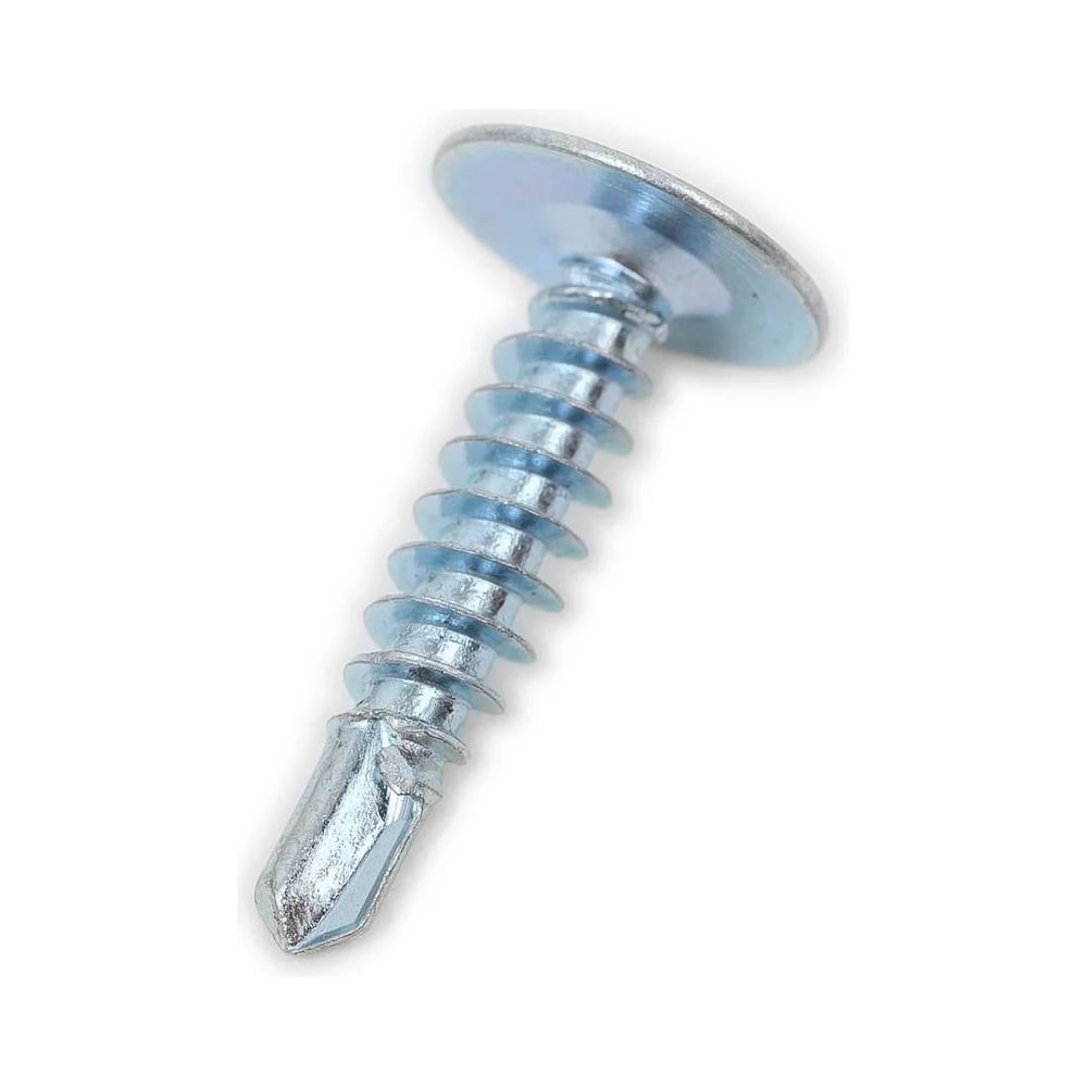 Изображение товара Саморез полусфера с прессшайбой STEELREX сверло 13 мм 1500 шт цинк