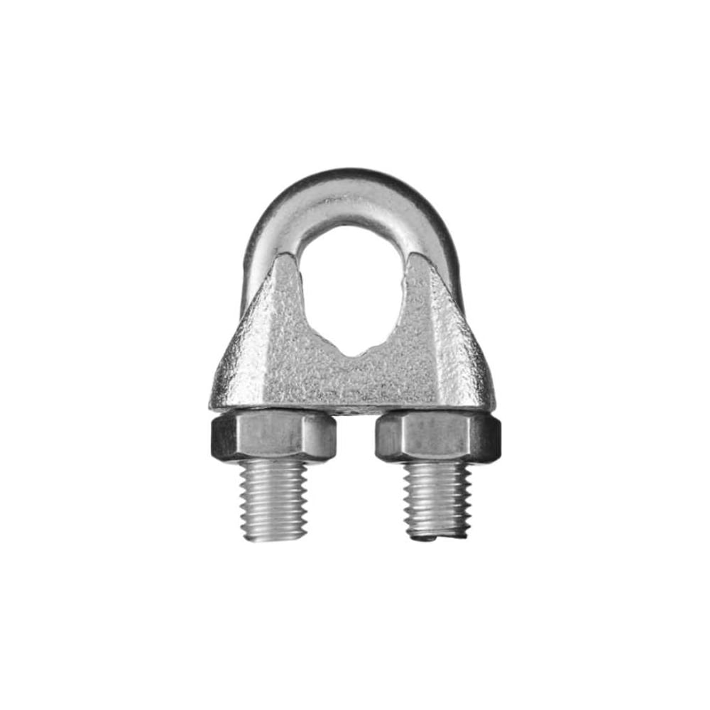 Изображение товара Зажим для стальных канатов STEELREX DIN 741, цинк, 3 мм, упаковка 2 шт. 0519003000W100000210