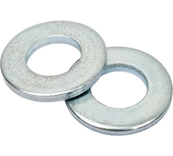 Изображение товара Шайба STEELREX DIN 125, простая, цинк, М24, упаковка 1 кг 0228024000PP00000112