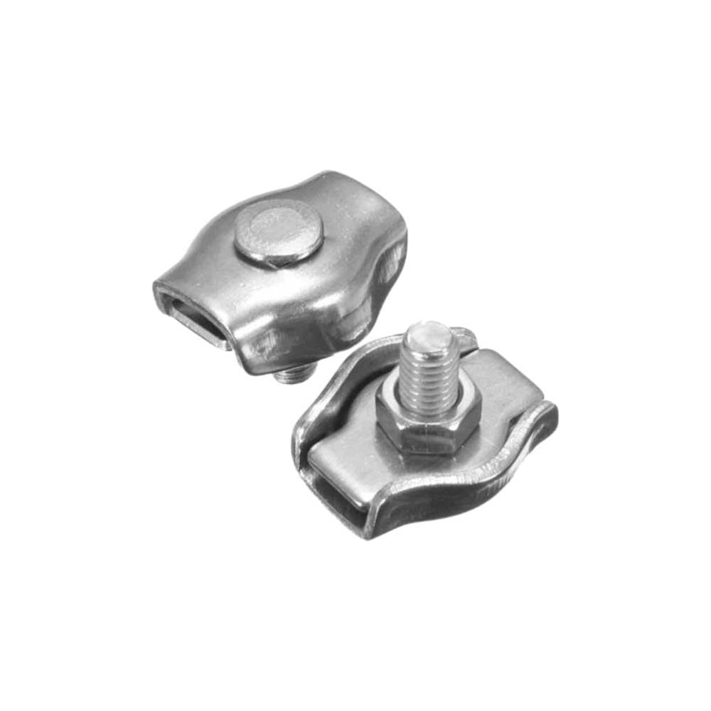 Изображение товара Зажим для стальных канатов STEELREX SIMPLEX 8 мм цинк 1 шт