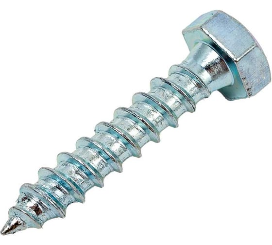 Изображение товара Шуруп для крепления лаг и реек STEELREX цинк, 6x40 мм, коробка 400 шт. 0127006040B100040008